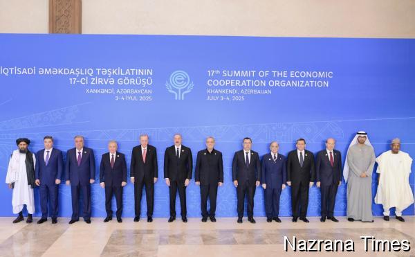 PM Shehbaz Calls for Regional Solidarity, Meets Leaders of Turkiye, Iran & Uzbekistan at ECO Summit