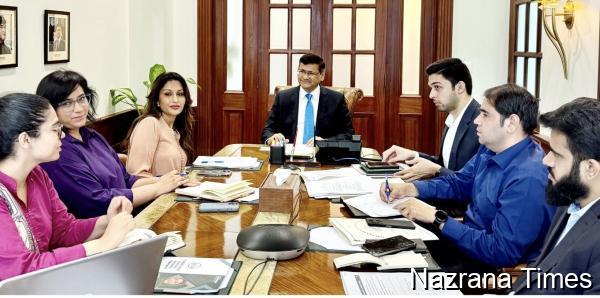 Meeting of UNFPA Delegation with Punjab Home Secretary Dr. Ahmad Javed Qazi 