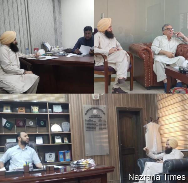 JUI’s Khyber Pakhtunkhwa Assembly Member Baba Ji Gorpal Singh Meets Senior Officials on Flood Victims’ Concerns