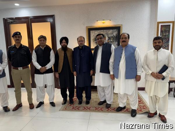 KPK Minorities Delegation Led by JUI MPA Baba G Gurpal Singh Meets IGP Zulfiqar Hameed
