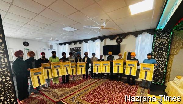 World Sikh Parliament releases original Nanakshahi calendar (Sammat 558) at Gurdwara Sri Guru Nanak Niwas Stuttgart amidst cheers