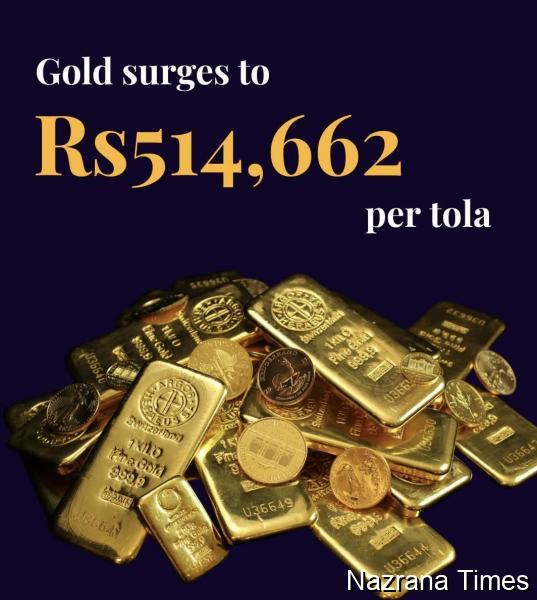 Gold Prices Soar to Record Highs in Pakistan