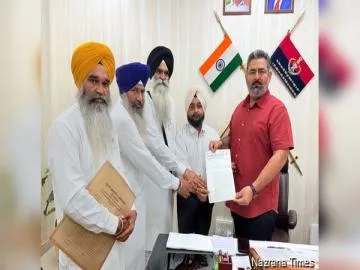 Sri Darbar Sahib Management Lodges Complaint Against MLA Manwinder Singh Giaspura with Amritsar Police Commissioner