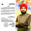Sardar Ram Singh Khalsa Appointed Focal Person for Minority Rights in Sindh