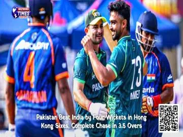 Pakistan Beat India by Four Wickets in Hong Kong Sixes, Complete Chase in 3.5 Overs