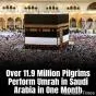Over 11.9 Million Perform Umrah as Pilgrim Numbers Rise in Saudi Arabia