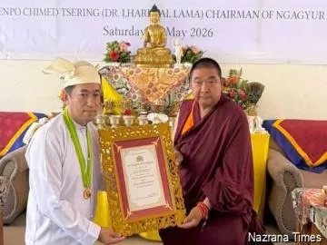 Myanmar government awarded Khenpo Chhimed Tsering as “Mahasadhamma Jyotikdhaj”