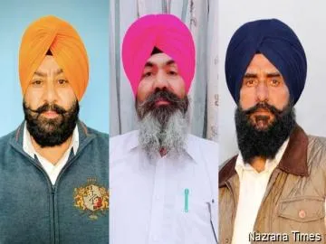ਠੇਕੇਦਾਰ ਭੁਪਿੰਦਰ ਸਿੰਘ ਬੀਸੀ ਵਿੰਗ,ਕਸ਼ਮੀਰ ਸਿੰਘ ਐਸਸੀ ਵਿੰਗ ਅਤੇ ਮਹਿਲ ਸਿੰਘ ਜੋਧਪੁਰ ਯੂਥ ਵਿੰਗ ਹਲਕਾ ਖਡੂਰ ਸਾਹਿਬ ਦੇ ਪ੍ਰਧਾਨ ਨਿਯੁਕਤ