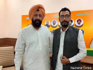 ਕੌਂਸਲਰ ਵਿੱਕੀ ਗੁਜਰਾਲ ਨੇ ਪੰਜਾਬ ਭਾਜਪਾ ਪ੍ਰਧਾਨ ਕੇਵਲ ਸਿੰਘ ਢਿੱਲੋਂ ਨਾਲ ਕੀਤੀ ਮੁਲਾਕਾਤ, ਆਉਣ ਵਾਲੀਆਂ ਚੋਣਾਂ ਬਾਰੇ ਕੀਤਾ ਵਿਚਾਰ-ਵਟਾਂਦਰਾ
