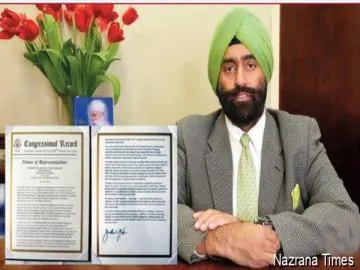 US House of Representatives Honors Sikh Leader Jasdeep Singh Jassi