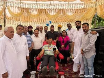 ਜਨਮਦਿਨ ਤੇ ਸੇਵਾ ਦਾ ਸੁਨੇਹਾ:ਅਵੀ ਰਾਜਪੂਤ ਨੇ ਆਪਣੇ ਜਨਮਦਿਨ ਤੇ ਲਗਾਇਆ ਖੂਨਦਾਨ ਕੈਂਪ