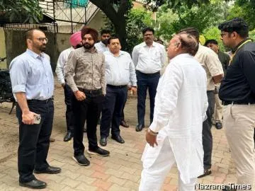 ਮੋਹਾਲੀ ਸ਼ਹਿਰ ਦੀ ਖੂਬਸੂਰਤੀ ਨੂੰ ਰੱਖਿਆ ਜਾਵੇਗਾ ਹਰ ਪੱਖੋਂ ਬਰਕਰਾਰ ਮੇਅਰ ਸਰਬਜੀਤ ਸਿੰਘ ਸਮਾਣਾ ਨੇ ਲਿਆ ਸਫਾਈ ਪ੍ਰਬੰਧਾਂ ਦਾ ਜਾਇਜ਼ਾ....
