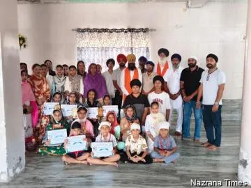 ਧੰਨ ਧੰਨ ਸ਼੍ਰੀ ਗੁਰੂ ਅਰਜਨ ਦੇਵ ਜੀ ਦੇ ਸ਼ਹੀਦੀ ਦਿਹਾੜੇ ਨੂੰ ਸਮਰਪਿਤ ਪਿੰਡ ਧੂਲਕਾ ਵਿੱਖੇ ਬੱਚਿਆਂ ਦਾ ਧਾਰਮਿਕ ਪ੍ਰੋਗਰਾਮ ਕਰਵਾਇਆ