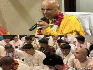 कपूरथला में परम पूजनीय प्रबोदानंद सरस्वती स्वामी महाराज के सान्निध्य में निकली इस्कॉन की 38वीं संध्या फेरी, रथयात्रा में सम्मिलित होने का किया आह्वान