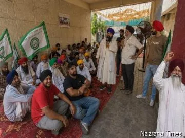 ਭਾਰਤੀ ਕਿਸਾਨ ਯੂਨੀਅਨ ਏਕਤਾ ਸਿੱਧੂਪੁਰ, BKU ਡਕੌਂਦਾ, BKU ਖੋਸਾ ਅਤੇ ਜਮੂਹਰੀ ਕਿਸਾਨ ਸਭਾ ਵੱਲੋਂ ਜੰਡਿਆਲਾ ਗੁਰੂ ਥਾਣੇ ਅੱਗੇ  ਰੋਸ ਪ੍ਰਦਰਸ਼ਨ