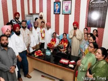 ਸੁਨੀਤਾ ਸੋਨੀ ਨੇ ਖਮਾਣੋ ਦੀ ਨਗਰ ਪੰਚਾਇਤ ਦੀ ਪ੍ਰਧਾਨ ਵਜੋਂ ਸੰਭਾਲਿਆ ਅਹੁਦਾ