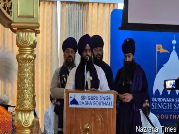 ਸਾਊਥਾਲ ਵਿਖੇ ਸਿੱਖ ਸੰਗਤ ਨੂੰ ਸੰਬੋਧਨ ਕਰਦਿਆਂ ਜਥੇਦਾਰ ਗੜਗੱਜ ਨੇ ਇਕਜੁੱਟਤਾ ਅਤੇ ਮੀਰੀ-ਪੀਰੀ ਦੇ ਸਿਧਾਂਤ ’ਤੇ ਦਿੱਤਾ ਜ਼ੋਰ