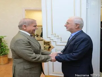 PM Shehbaz Meets Iranian Interior Minister