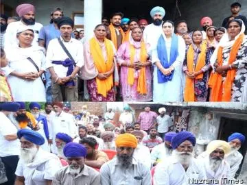 ਬੀਬਾ ਰਮਨਦੀਪ ਕੌਰ ਤੇ ਬਿੱਲਾ ਸ਼ੇਰੋਂ ਦੀ ਅਗਵਾਈ ਹੇਠ ਪਿੰਡ ਕੱਲ੍ਹਾ ਦੇ ਕਈ ਪਰਿਵਾਰ ਸ਼੍ਰੋਮਣੀ ਅਕਾਲੀ ਦਲ 'ਚ ਸ਼ਾਮਲ