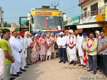 ਹਲਕਾ ਮੋਹਾਲੀ ਤੋਂ 3 ਬੱਸਾਂ ਸ੍ਰੀ ਅੰਮ੍ਰਿਤਸਰ ਸਾਹਿਬ ਲਈ ਹੋਈਆਂ ਰਵਾਨਾ ਤੀਰਥ ਯਾਤਰਾ ਤੇ ਜਾ ਚੁੱਕੀਆਂ ਹੁਣ ਤੱਕ 110 ਬੱਸਾਂ : ਵਿਧਾਇਕ ਕੁਲਵੰਤ ਸਿੰਘ