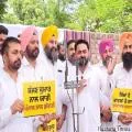 ਸੱਜਣ ਕੁਮਾਰ ਨੂੰ ਸ਼ਰਧਾਂਜਲੀ ਦੇਣ ਖ਼ਿਲਾਫ਼ ‘ਆਪ’ ਦਾ ਪੰਜਾਬ ਭਰ ’ਚ ਰੋਸ ਪ੍ਰਦਰਸ਼ਨ
