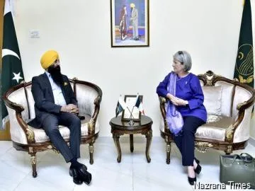 ਆਇਰਲੈਂਡ ਦੀ ਰਾਜਦੂਤ ਵੱਲੋਂ ਪੰਜਾਬ ਦੇ ਘੱਟਗਿਣਤੀ ਮਾਮਲਿਆਂ ਦੇ ਮੰਤਰੀ ਨਾਲ ਮੁਲਾਕਾਤ, ਭਲਾਈ ’ਤੇ ਚਰਚਾ