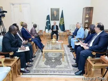 PM Shehbaz Sharif Meets UN Secretary-General Candidate Olara Otunnu, Reaffirms Pakistan’s Commitment to Multilateralism