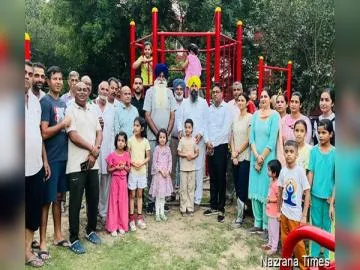 ਕੌਂਸਲਰ ਹਰਦੀਪ ਸਿੰਘ ਬੁਟੇਰਲਾ ਵੱਲੋਂ ਆਡਿਟ ਪੂਲ ਕਲੋਨੀ ਸੈਕਟਰ 41-ਬੀ 'ਚ ਕੀਤਾ ਓਪਨ ਏਅਰ ਜਿਮ ਦਾ ਉਦਘਾਟਨ...