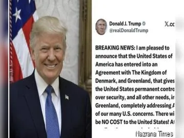 Trump Announces Greenland Security Deal, Claims ‘Permanent’ US Role as Denmark Stresses Sovereignty