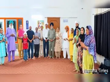 ਗਿਆਨੀ ਚਮਨ ਲਾਲ ਜੀ ਪਿੰਡ ਢੱਕ ਮਜ਼ਾਰਾ ਤੋਂ 18 ਸ਼ਰਧਾਲੂਆਂ ਦੇ ਜਥੇ ਨਾਲ ਤਖ਼ਤ ਸ੍ਰੀ ਹਜ਼ੂਰ ਸਾਹਿਬ ਯਾਤਰਾ ਲਈ ਰਵਾਨਾ
