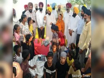 ਬਚਿਆਂ ਜਿਸਮਾਨੀ ਬੌਧਿਕ ਤੇ ਜਿਸਮਾਨੀ ਵਿਕਾਸ ਸਿਹਤ ਤੰਦਰੁਸਤ ਰੱਖਣ ਲਈ ਖੇਡਾਂ ਵਿਚ ਭਾਗ ਲੈਣਾ ਜਰੂਰੀ ਹੈ – ਹਰਭਜਨ ਸਿੰਘ ਈ ਟੀ ਓ