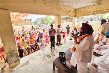 ਸਾਬਕਾ ਕੈਬਨਿਟ ਮੰਤਰੀ ਸੁਰਜੀਤ ਜਿਆਣੀ ਵੱਲੋਂ ਭਾਜਪਾ ਉਮੀਦਵਾਰ ਹਰਜੀਤ ਸੰਧੂ ਦੇ ਹੱਕ ਵਿੱਚ ਚੋਣ ਪ੍ਰਚਾਰ