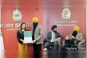 Canadian MPs Discuss Sikh Heritage Preservation and Religious Harmony with Punjab Minister Ramesh Singh Arora