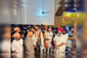 ਸ਼੍ਰੀ ਗੁਰੂ ਰਵਿਦਾਸ ਦੇ 650ਵੇਂ ਪ੍ਰਕਾਸ਼ ਪੁਰਬ ਦੇ ਸਬੰਧ ਵਿੱਚ ਪਿੰਡ ਖੋਜੇਵਾਲ ਵਿਖੇ ਕਰਵਾਏ ਜਾ ਰਹੇ ਪ੍ਰੋਗਰਾਮ ਵਿੱਚ ਹਿੱਸਾ ਲੈਣ ਲਈ ਜਥੇਦਾਰ ਗੜਗੱਜ ਨੂੰ ਦਿੱਤਾ ਸੱਦਾ ਪੱਤਰ