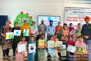 ਗੁਰੂ ਅਰਜਨ ਦੇਵ ਖਾਲਸਾ ਕਾਲਜ ਚੋਹਲਾ ਸਾਹਿਬ 'ਚ ਮਨਾਇਆ ਵਰਲਡ ਵਾਟਰ ਡੇ