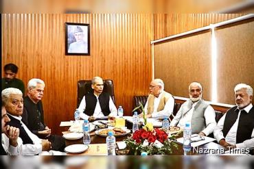 नवीद कमरान बलोच का पेशावर क्षेत्रीय कार्यालय का दौरा
