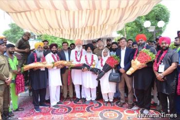 ਭਾਰਤੀ ਸਿੱਖ ਸ਼ਰਧਾਲੂਆਂ ਨੇ ਯਾਤਰਾ ਪੂਰੀ ਕਰ ਲਾਹੌਰ ਪਹੁੰਚੇ