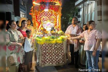देव स्नान पूर्णिमा पर बिमला एन्क्लेव बना "जगन्नाथ पुरी धाम"