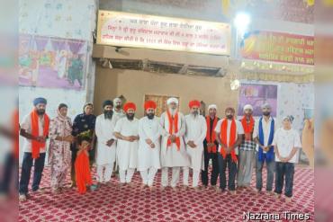 ਸ੍ਰੀ ਗੁਰੂ ਰਵਿਦਾਸ ਮਹਾਰਾਜ ਜੀ ਦੇ 650ਵੇਂ ਪ੍ਰਕਾਸ਼ ਪੁਰਬ ਨੂੰ ਸਮਰਪਿਤ ਪਿੰਡ ਚੱਕ ਸਾਹਬੂ ਦੀਆਂ ਸੰਗਤਾਂ ਨੇ ਜਲੇਬੀਆਂ ਦਾ ਲੰਗਰ ਲਗਾਇਆ