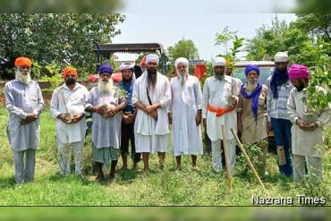 ਸੰਪਰਦਾਇ ਕਾਰ ਸੇਵਾ ਸਰਹਾਲੀ ਸਾਹਿਬ ਵੱਲੋਂ ਪੌਦੇ ਲਗਾਉਣ ਦਾ ਸੇਵਾ ਕਾਰਜ ਵੱਡੇ ਪੱਧਰ 'ਤੇ ਜਾਰੀ