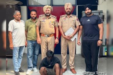 ਥਾਣਾ ਕੋਤਵਾਲੀ ਨੇ ਤਿੰਨ ਸਾਲਾਂ ਤੋਂ ਪੁਲਿਸ ਨੂੰ ਚਕਮਾ ਦੇ ਰਿਹਾ ਭਗੌੜਾ ਪੀ.ਓ. ਘਰੋਂ ਕੀਤਾ ਕਾਬੂ