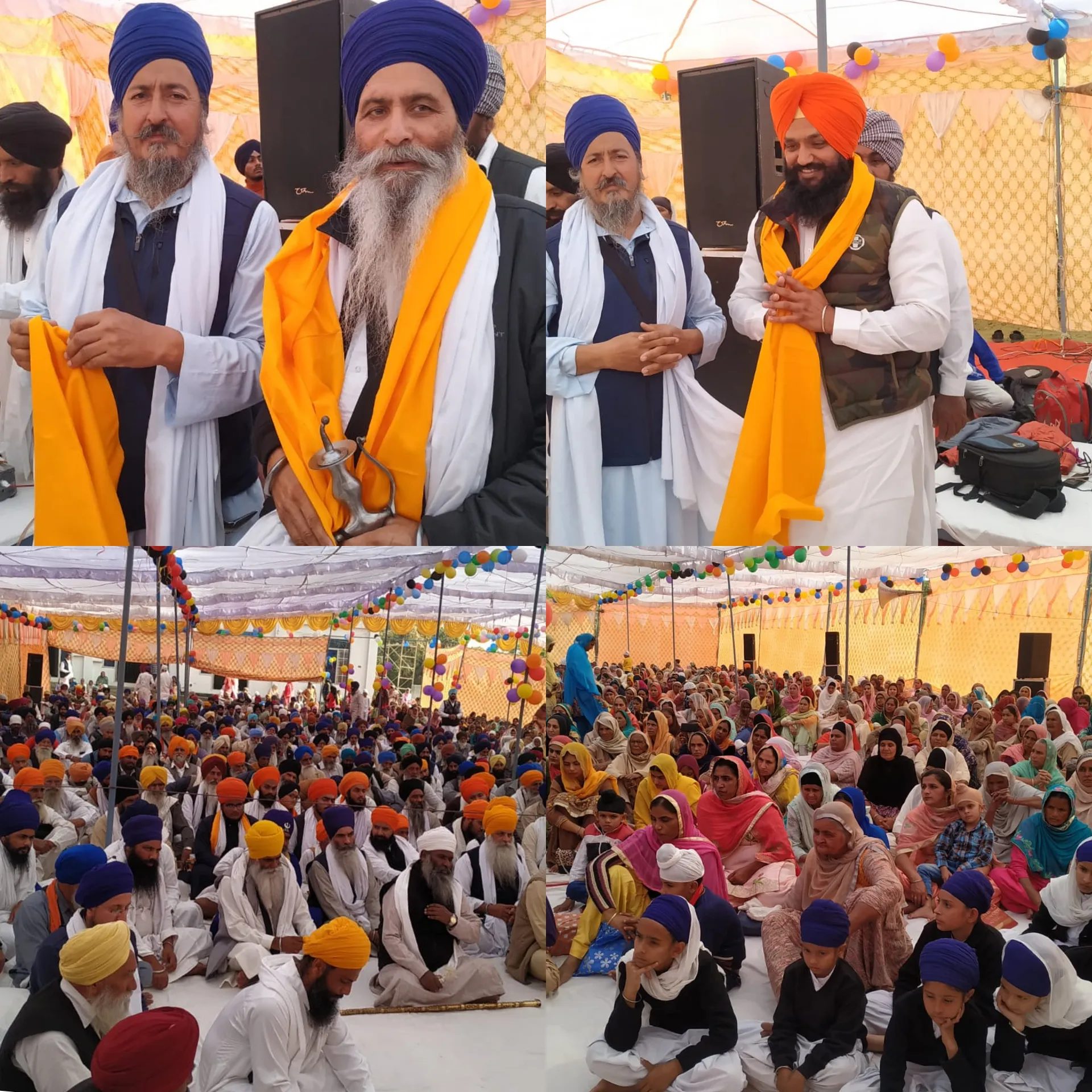ਸੰਤ ਪਰਤਾਪ ਸਿੰਘ ਜੀ ਲੰਗੇਆਣਾ ਅਤੇ ਭਾਈ ਵੀਰ ਸਿੰਘ ਲੰਗੇਆਣਾ ਦੀ ਸਲਾਨਾ ਬਰਸੀ ਬੜੀ ਸਰਧਾ ਨਾਲ ਮਨਾਈ                                              ਦੇਸ ਵਿਦੇਸ਼ੀ ਦੀਆਂ ਹਜਾਰਾਂ ਸੰਗਤਾਂ ਨੇ ਹਾਜ਼ਰੀਆਂ ਭਰੀਆਂ