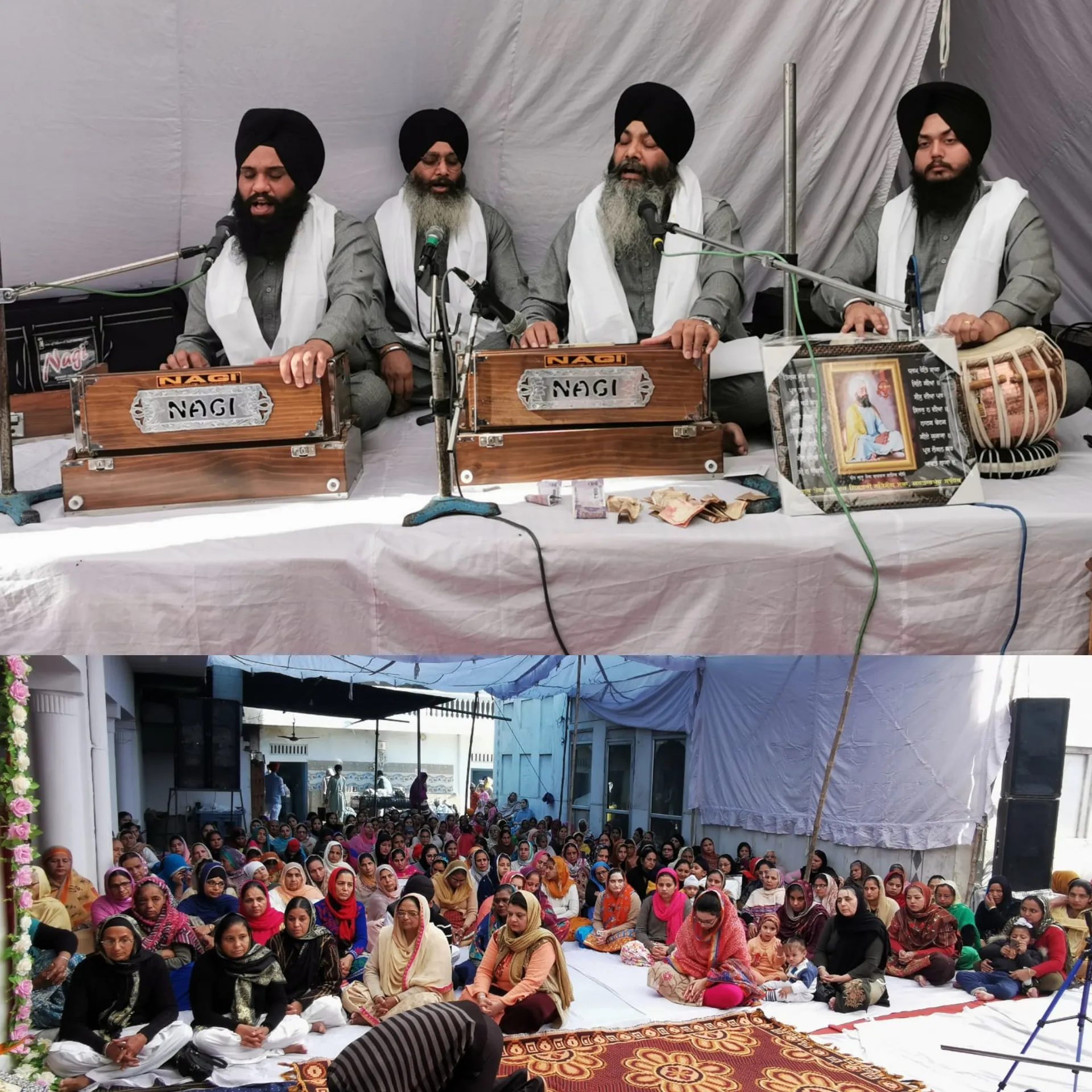 ਸ੍ਰੀ ਗੁਰੂ ਤੇਗ ਸਾਹਿਬ ਜੀ ਦੀ ਲਾਸਾਨੀ ਸ਼ਹਾਦਤ ਨੂੰ ਸਮਰਪਿਤ ਗੁਰਮਤਿ ਸਮਾਗਮ ਕਰਵਾਇਆ