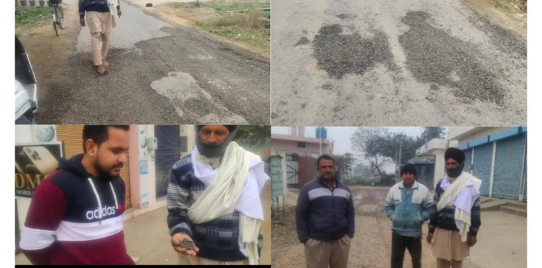 ਠੇਕੇਦਾਰਾਂ ਵੱਲੋਂ  ਕੰਮ ਛੱਡੇ ਗਏ ਅਧੂਰੇ ਨਹੀਂ ਹੋਏ ਸਹੀ ਕੰਮ:- ਮੁਹੱਲਾ ਨਿਵਾਸੀ