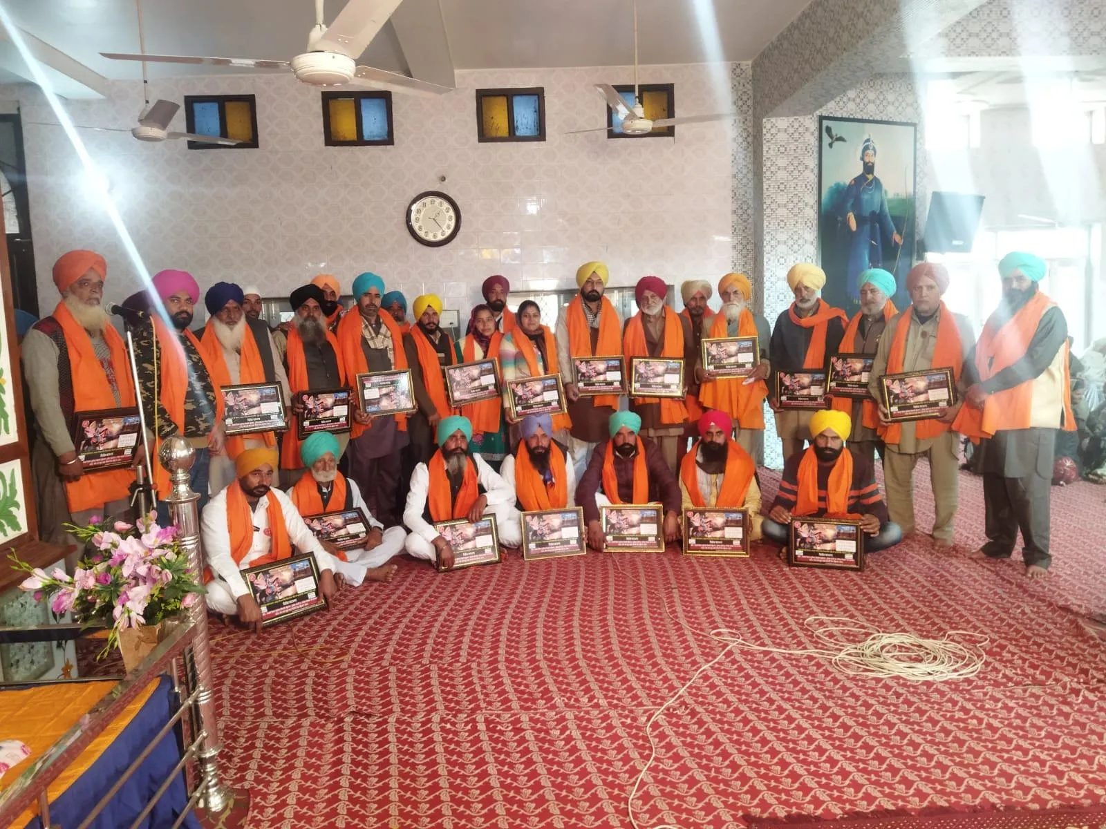 ਦਿੱਲੀ ਕਿਸਾਨ ਅੰਦੋਲਨ ਦੀ ਜਿੱਤ ਦੀ ਖੁਸ਼ੀ ਵਿੱਚ ਪਿੰਡ ਮੱਲੇਆਣਾ ਵਿੱਖੇ ਅਖੰਡ ਪਾਠ ਦੇ ਭੋਗ ਪਾਏ