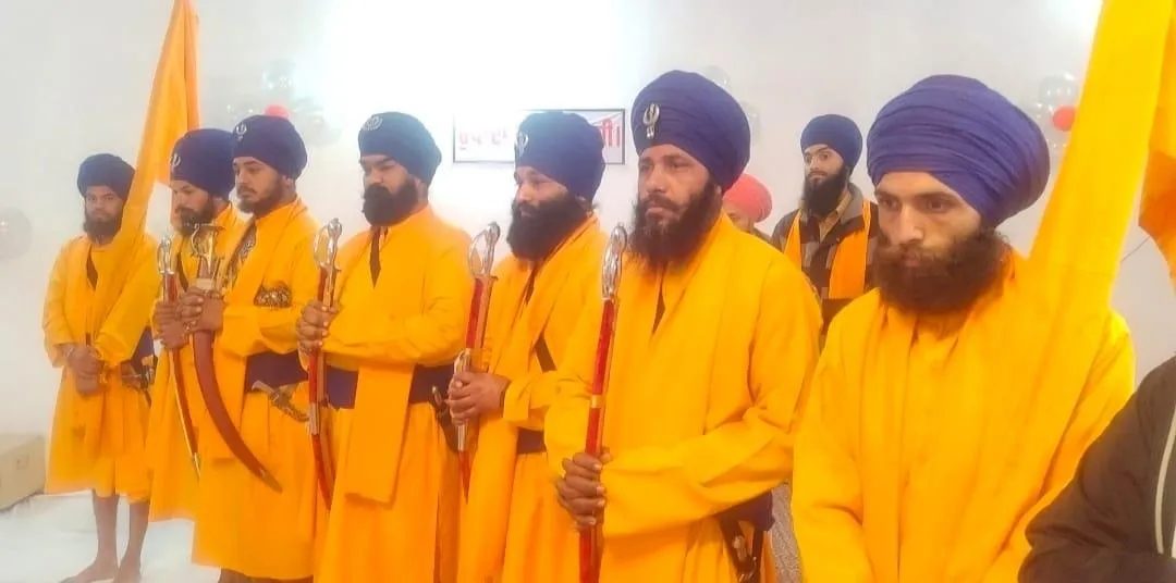 ਗੁਰੂ ਰਵਿਦਾਸ ਜੀ ਦੇ ਆਗਮਨ ਪੁਰਬ ਦੇ ਸਬੰਧ ਵਿੱਚ  ਨਗਰ ਕੀਰਤਨ ਸਜਾਏ