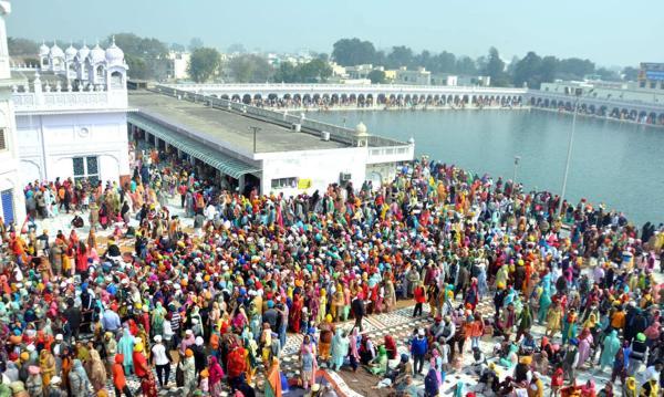 ਬਸੰਤ ਪੰਚਮੀ ਦੇ ਸਲਾਨਾ ਜੋੜ ਮੇਲ ਮੌਕੇ ਗੁਰਦੁਆਰਾ ਸ੍ਰੀ ਦੂਖਨਿਵਾਰਨ ਸਾਹਿਬ ਵਿਖੇ ਵੱਡੀ ਗਿਣਤੀ ਸੰਗਤ ਗੁਰੂ ਘਰ ਨਤਮਸਤਕ