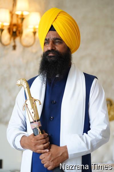 ਨਵੇਂ ਸਾਲ ਨਾਨਕਸ਼ਾਹੀ ਸੰਮਤ ੫੫੭ ਦੀ ਆਮਦ ਮੌਕੇ ਜਥੇਦਾਰ ਸਿੰਘ ਸਾਹਿਬ ਗਿਆਨੀ ਕੁਲਦੀਪ ਸਿੰਘ ਗੜਗੱਜ ਦਾ ਸੰਦੇਸ਼
