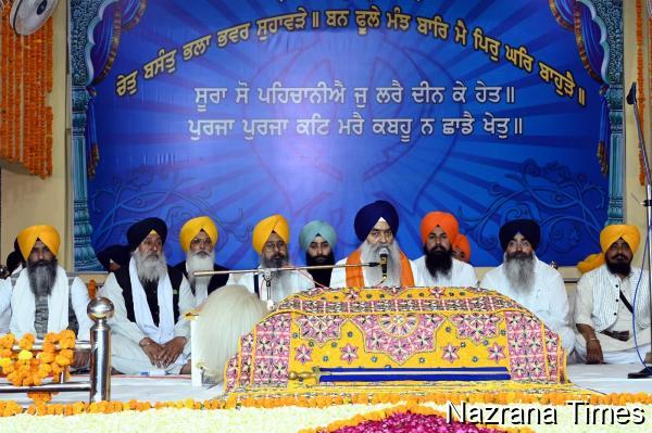 ਸ਼੍ਰੋਮਣੀ ਕਮੇਟੀ ਵੱਲੋਂ ਨਵੇਂ ਵਰ੍ਹੇ ਨਾਨਕਸ਼ਾਹੀ ਸੰਮਤ 557 ਸਬੰਧੀ ਗੁਰਦੁਆਰਾ ਸ੍ਰੀ ਮੰਜੀ ਸਾਹਿਬ ਦੀਵਾਨ ਹਾਲ ਵਿਖੇ ਗੁਰਮਤਿ ਸਮਾਗਮ