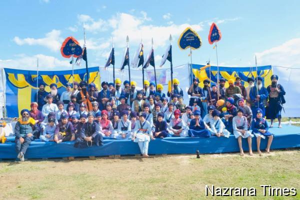 ਗੁਰਦੁਆਰਾ ਸਿੰਘ ਸਭਾ ਪੁਨਤੀਨੀਆਂ ( ਪੁਰਾਣੀ ਇਮਾਰਤ) ਵਿਖੇ ਖ਼ਾਲਸੇ ਦੀ ਚੜ੍ਹਦੀ ਕਲਾ ਦਾ ਪ੍ਰਤੀਕ ਹੋਲਾ ਮਹੱਲਾ  ਮਨਾਇਆ